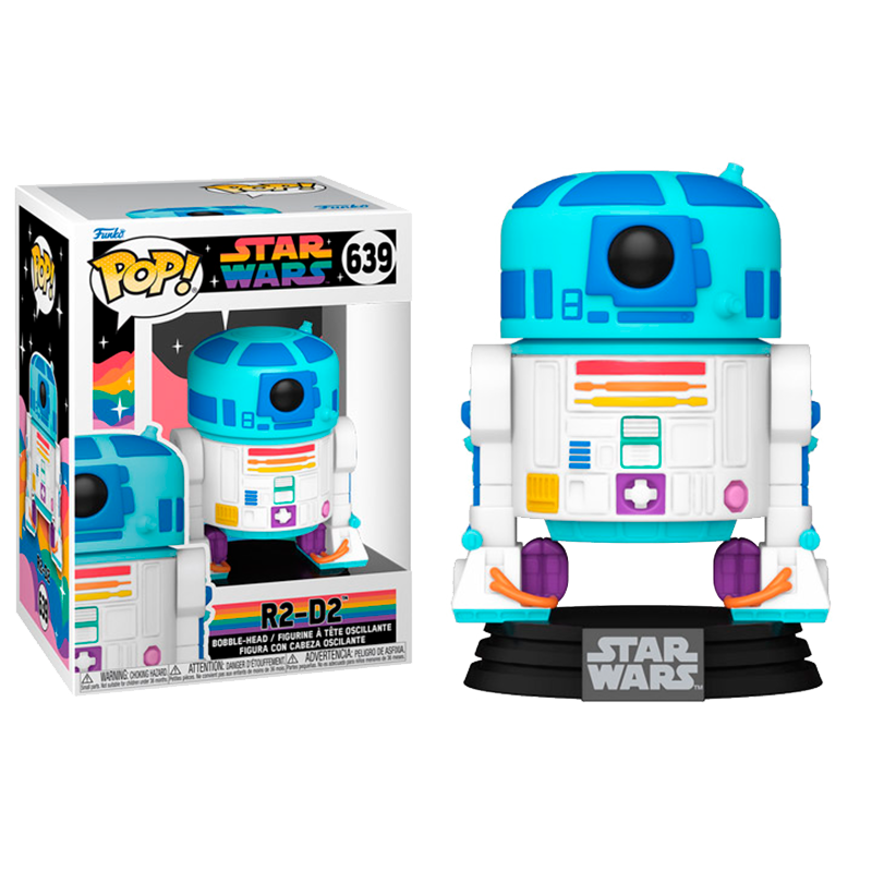 POP! STAR WARS R2-D2 (PRIDE) Nº639