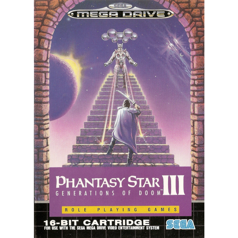 PHANTASY STAR III GENERATIONS OF DOOM MD