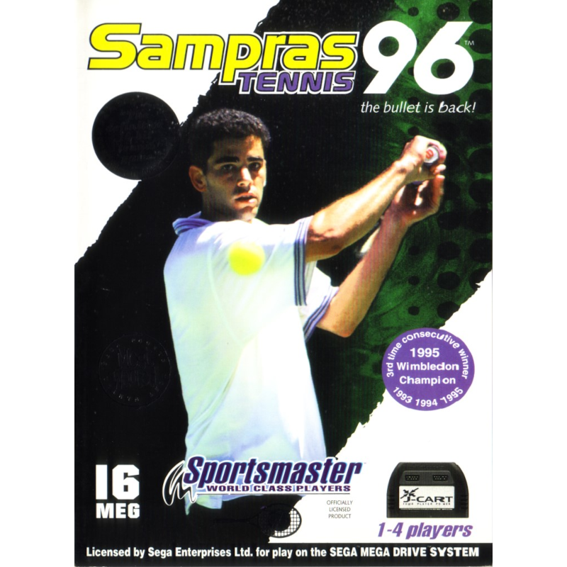 PETE SAMPRAS TENNIS '96 MD
