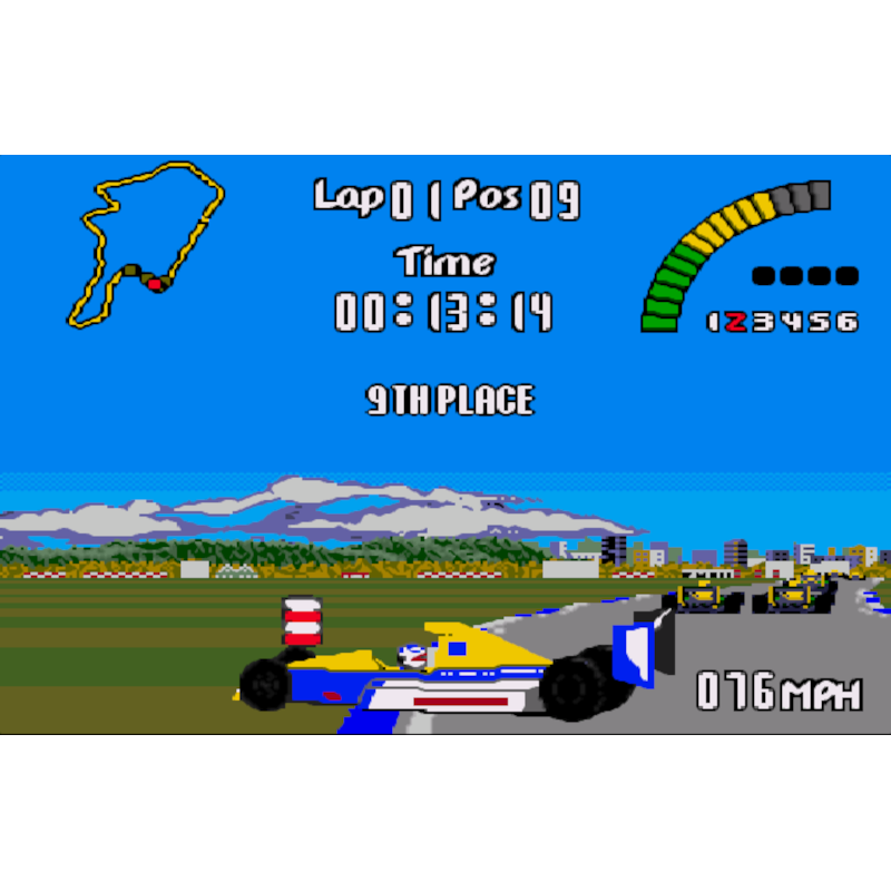 NIGEL MANSELL'S WORLD CHAMPIONSHIP RACING MD - Image 4