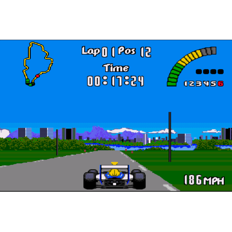 NIGEL MANSELL'S WORLD CHAMPIONSHIP RACING MD - Image 2
