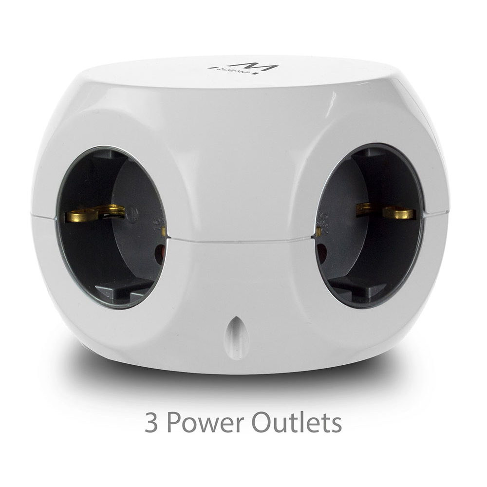 EWENT POWER BLOCK EW3957 3 TOMADAS + 2 X USB 2 X USB-C - Image 3