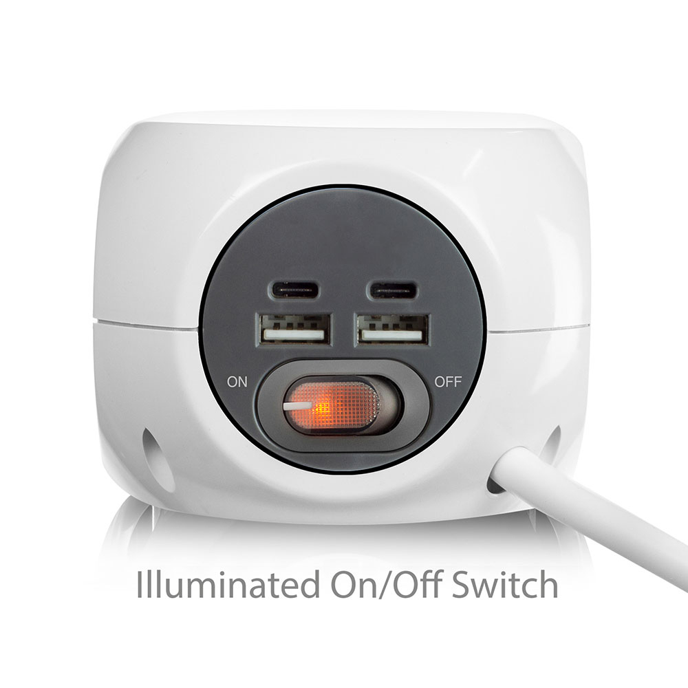 EWENT POWER BLOCK EW3957 3 TOMADAS + 2 X USB 2 X USB-C - Image 5