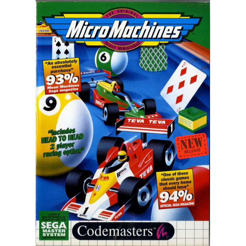 MICRO MACHINES MD