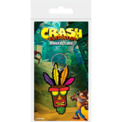 PORTA-CHAVES CRASH BANDICOOT MASK AKU AKU