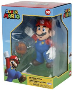 SUPER MARIO FIGURA RACCOON MARIO WITH SUPER LEAF 4