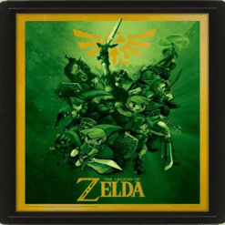 QUADRO POSTER ZELDA GALOPE