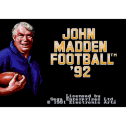 JOHN MADDEN FOOTBALL 92 MD IG2