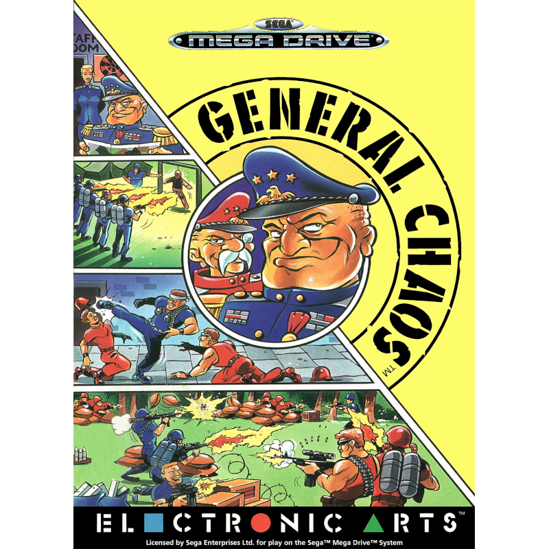 GENERAL CHAOS MD (C/CAIXA, S/MANUAIS)