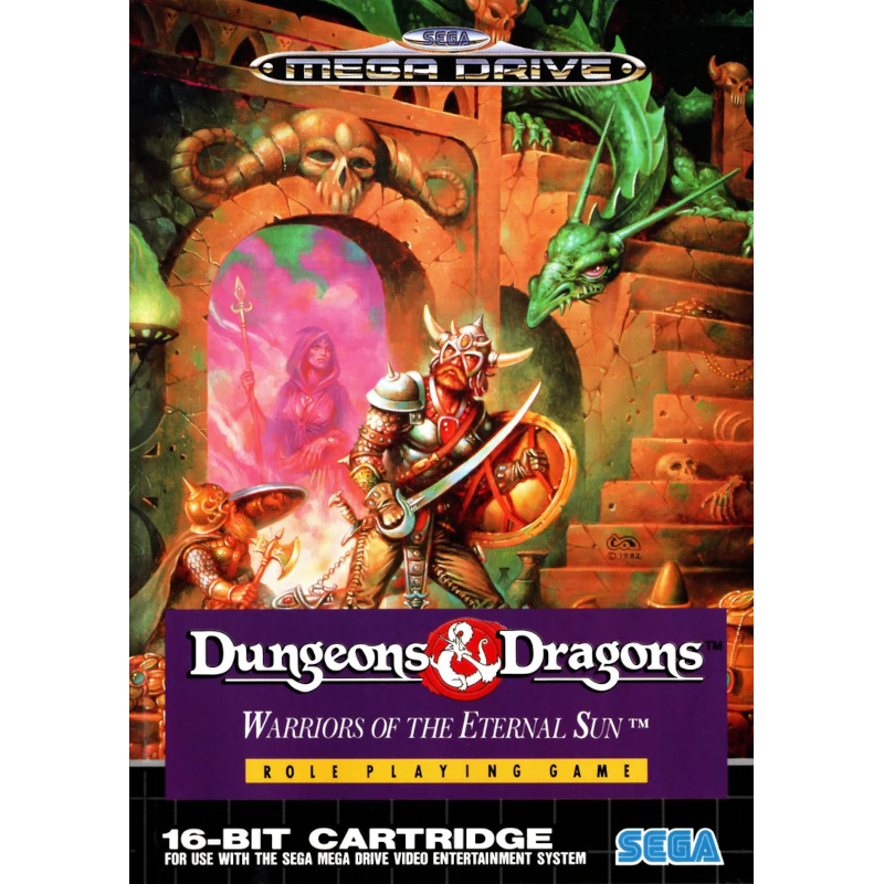 DUNGEONS & DRAGONS WARRIORS OF THE ETERNAL SUN MD