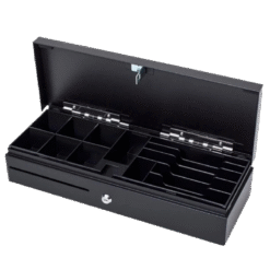 MUSTEK GAVETA DINHEIRO HS-170 VERTICAL PRETA