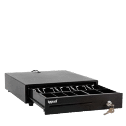 OEM GAVETA DINHEIRO METÁLICA 38CM 4+6 PRETA