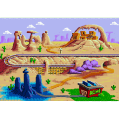 DESERT DEMOLITION STARRING ROAD RUNNER AND WILE E. COYOTE MD IG3