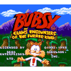 BUBSY IN CLAWS ENCOUNTERS OF THE FURRED KIND MD IG1
