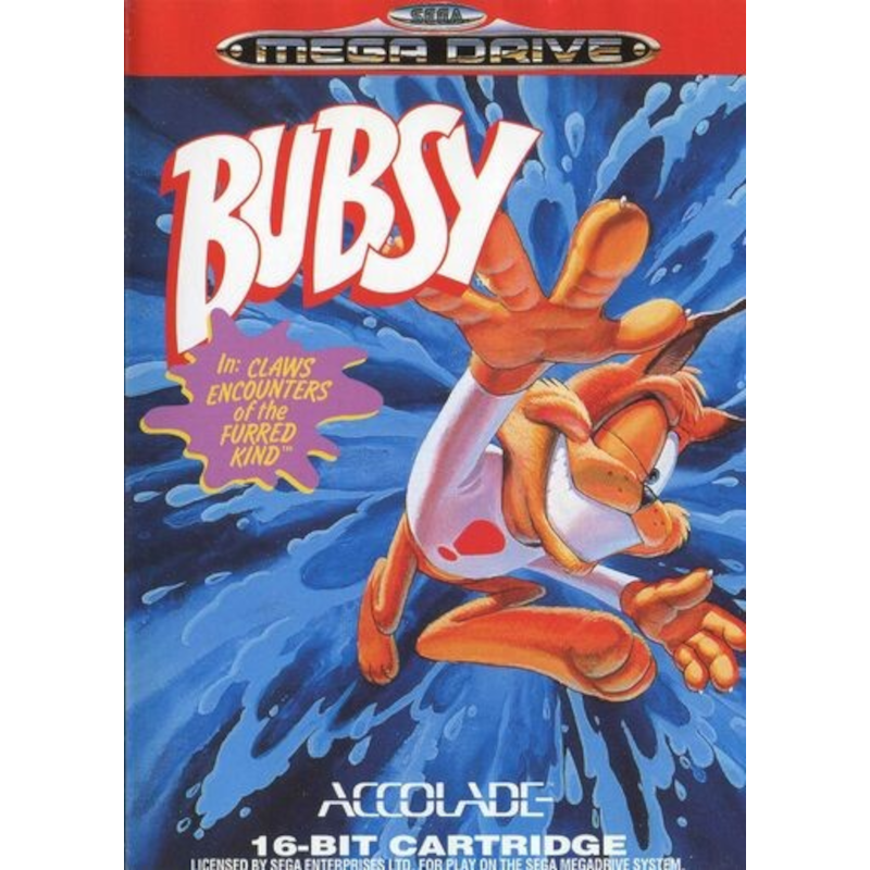 BUBSY IN CLAWS ENCOUNTERS OF THE FURRED KIND MD