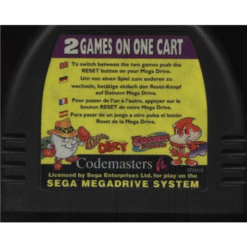 2 GAMES ON ONE CART FANTASTIC DIZZY COSMIC SPACEHEAD CD3