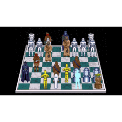 THE SOFTWARE TOOLWORKS STARWARS CHESS CD