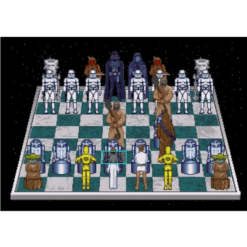 THE SOFTWARE TOOLWORKS STARWARS CHESS CD2