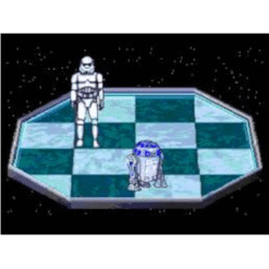 THE SOFTWARE TOOLWORKS STARWARS CHESS CD3