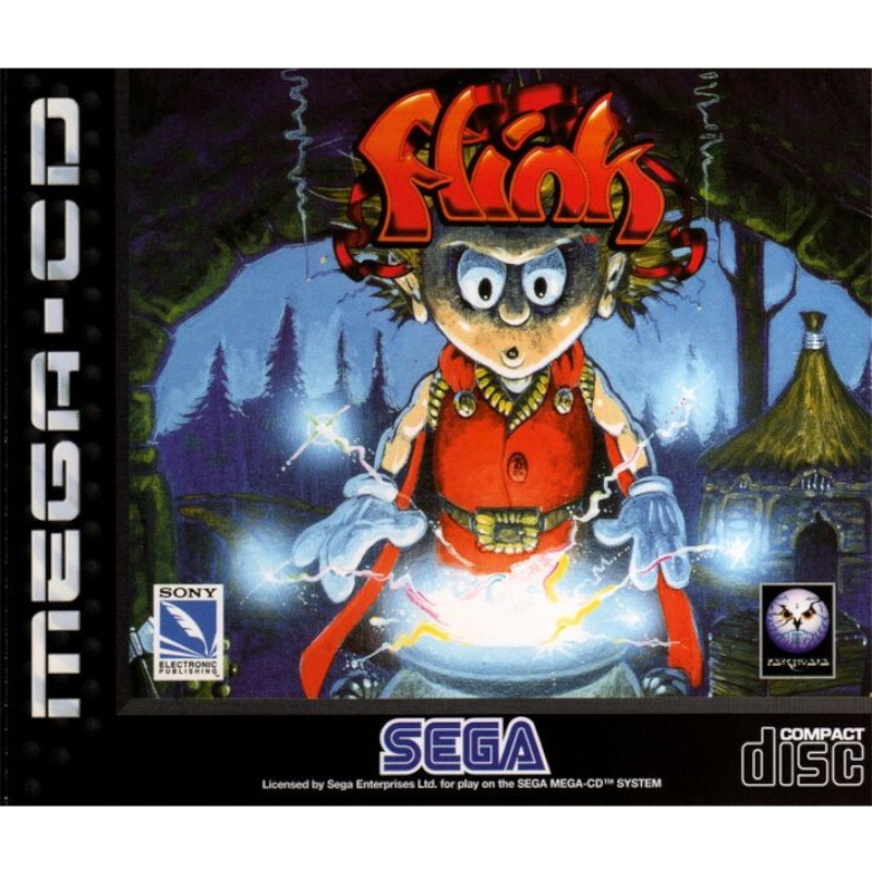 THE MISAVENTURES OF FLINK MEGA CD