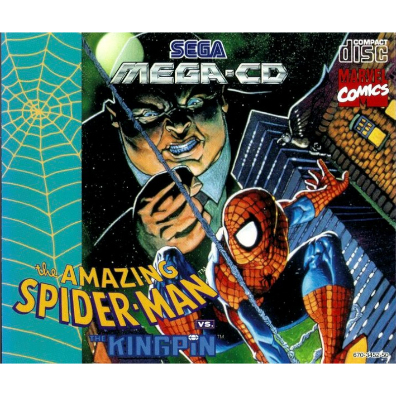THE AMAZING SPIDER-MAN VS THE KINGPIN MEGA CD