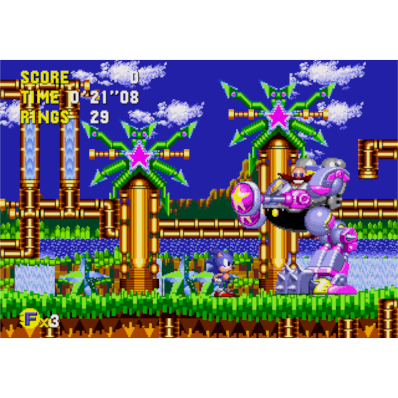 SONIC CD MEGA CD - Image 4