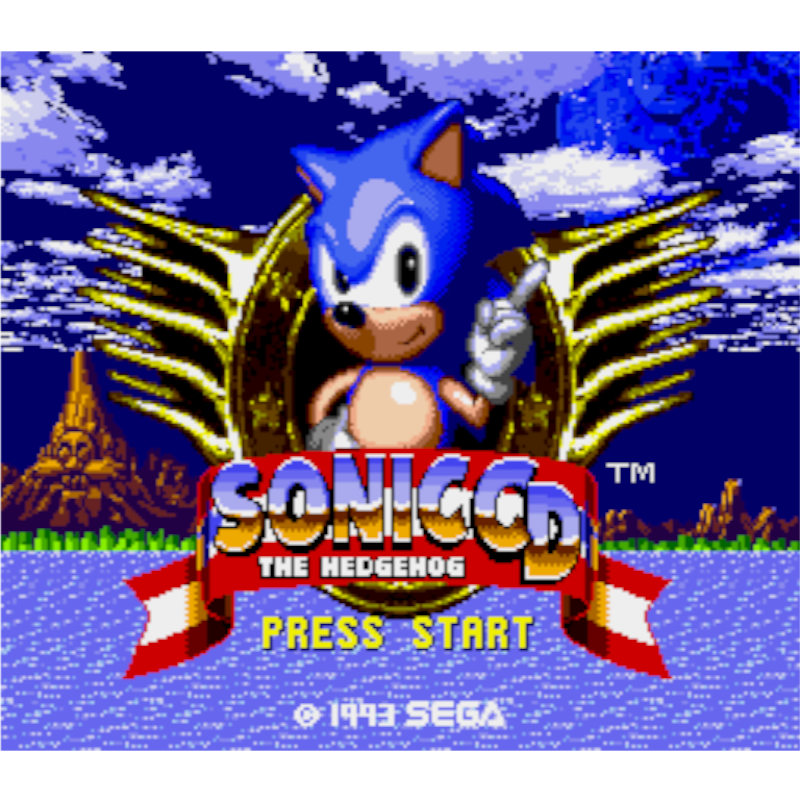 SONIC CD MEGA CD - Image 2
