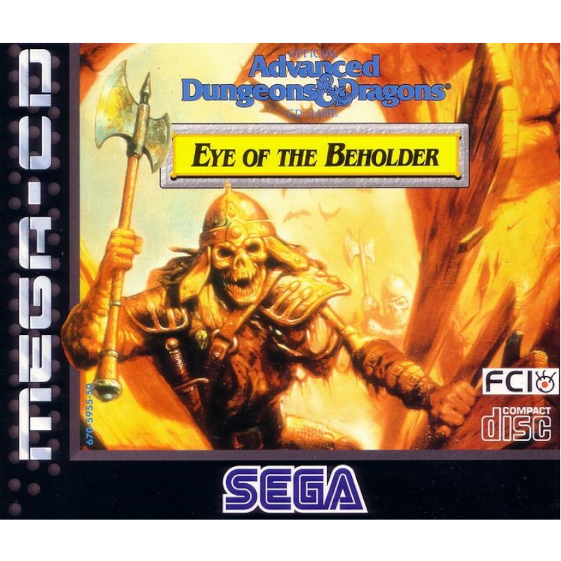 EYE OF THE BEHOLDER MEGA CD