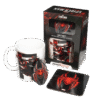 CONJUNTO DE OFERTA SPIDER MAN MILES MORALES PACK CANECA BASE PORTA CHAVES FC 2