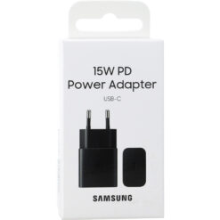 SAMSUNG CARREGADOR 15W PD TYPE C PRETO IG1