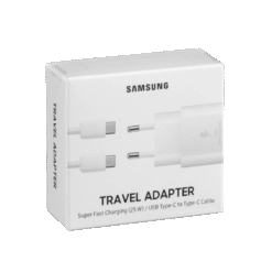 SAMSUNG CARREGADOR ULTRARÁPIDO 25W TYPE C - TYPE C (BRANCO)