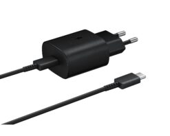 SAMSUNG CARREGADOR ULTRARAPIDO 25W TYPE C TYPE C PRETO IG1