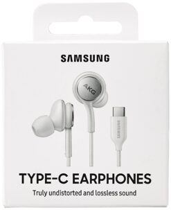SAMSUNG EARPHONES TYPE C C MICROFONE BRANCOS IG1