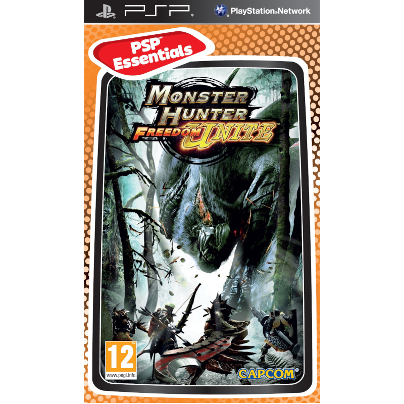MONSTER HUNTER FREEDOM UNITE (ESSENTIALS) PSP (SEMI-NOVO)