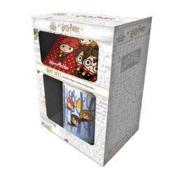 CONJUNTO OFERTA HARRY POTTER KAWAII PACK CANECA BASE PORTA CHAVES IG1