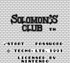 SOLOMONS CLUB GB IG3