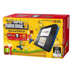 CONSOLA NINTENDO 2DS BLUE/BLACK + NEW SUPER MARIO BROS.2 SPECIAL EDITION (SEMI-NOVA)