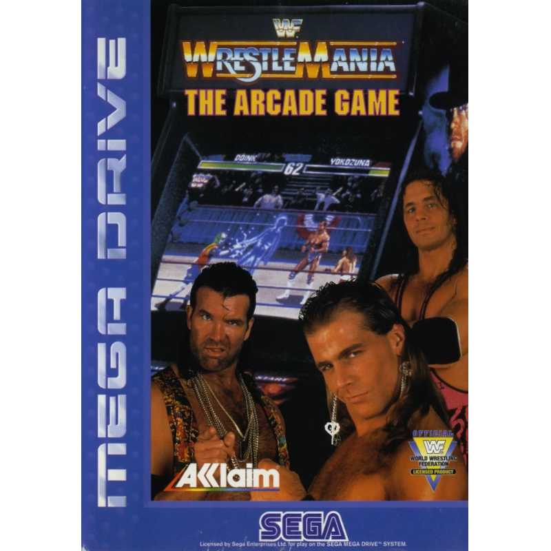 WWF WRESTLEMANIA THE ARCADE GAME MD