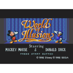 WORLD OF ILLUSION STARRING MICKEY MOUSE AND DONALD DUCK MD IG1