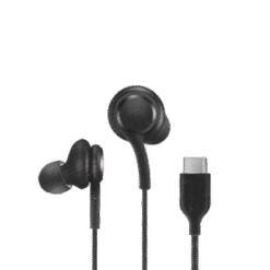 EARPHONES USB-C IN-EAR C/MICROFONE (PRETOS)