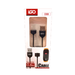 IGO CABO CARREGADOR USB P/XIAOMI MI BAND 5/6