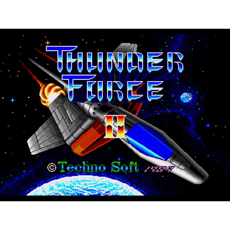 THUNDER FORCE II MD (CIB) - Image 2