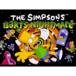 THE SIMPSONS BARTS NIGHTMARE MD IG3