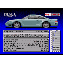 THE DUEL TEST DRIVE II MD IG2