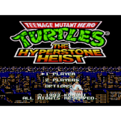 TEENAGE MUTANT HERO TURTLES THE HYPERSTONE HEIST MD IG3