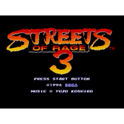 STREETS OF RAGE 3 MD IG3