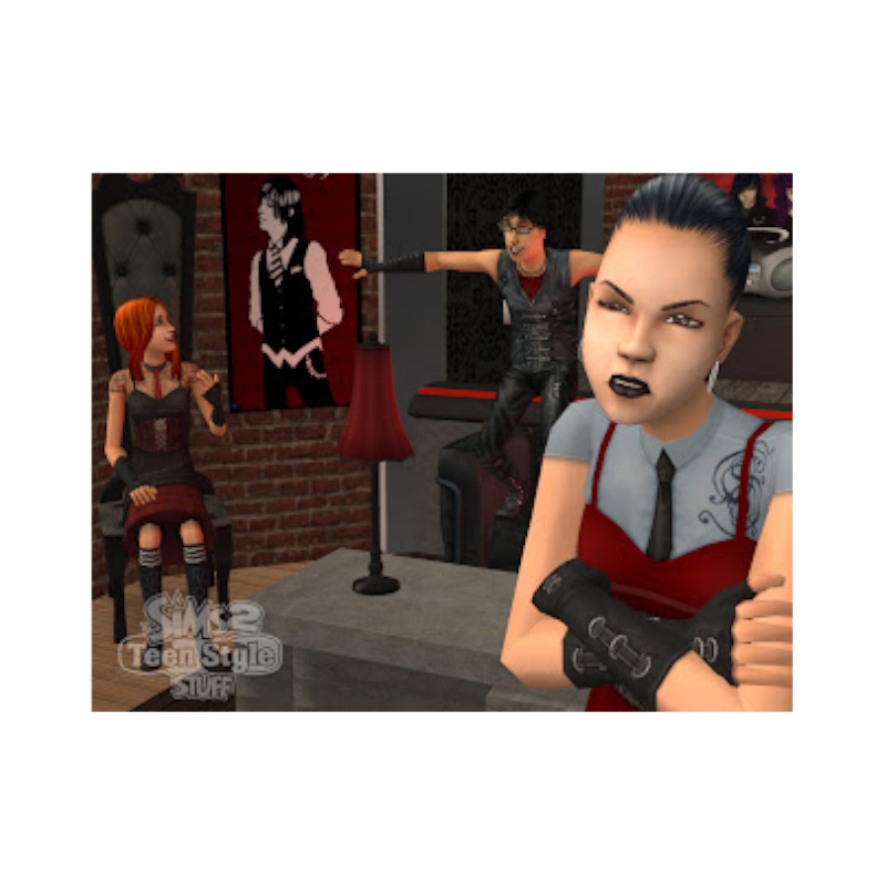 OS SIMS 2 ESTILO TEEN ACESSÓRIOS PC (SEMI-NOVO) - Image 3