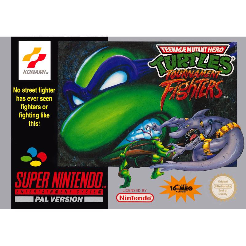 TEENAGE MUTANT NINJA TURTLES TOURNAMENT FIGHTERS SN