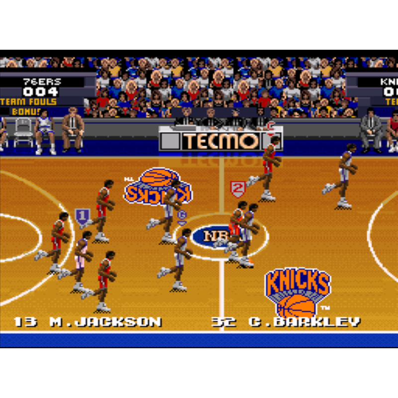 TECMO SUPER NBA SN - Image 2