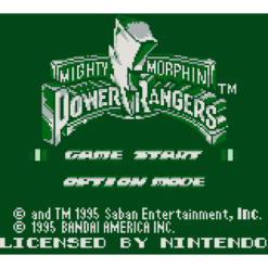 MIGHTY MORPHIN POWER RANGERS THE MOVIE GB IG3